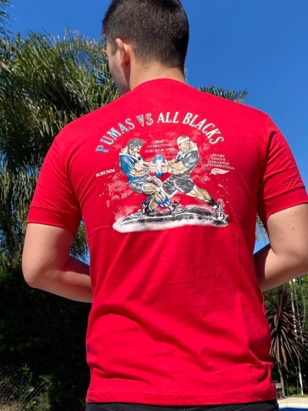Remera Puma vs All Black
